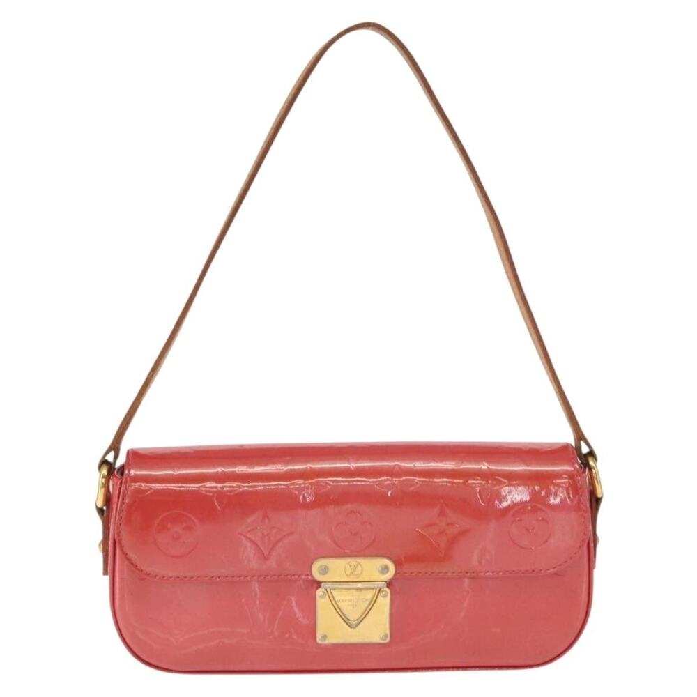 Louis Vuitton Monogram Vernis Malibu Street Shoulder Bag Pink